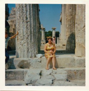Lasting memories... Grandma in Pompeii