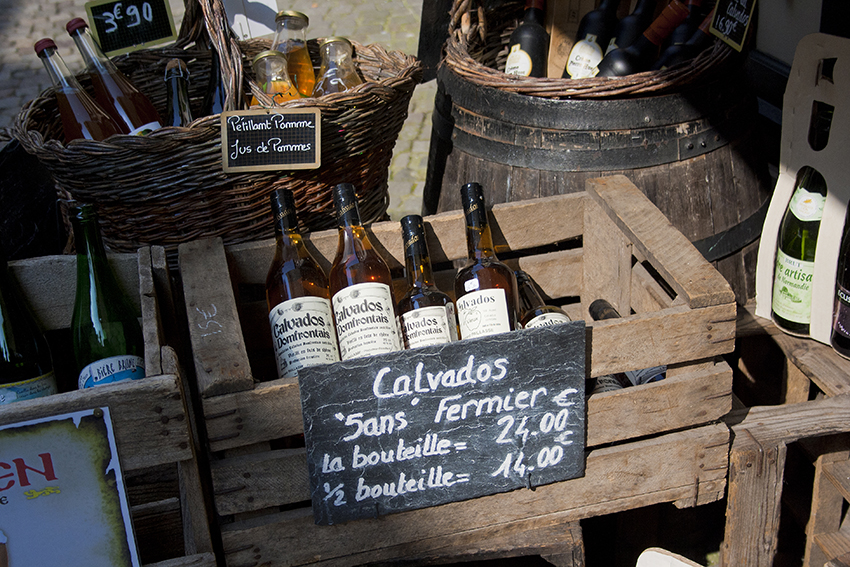 Calvados – the apple brandy native to this area.