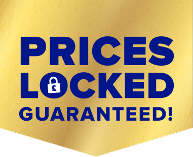 Prices Locked Guaranteed